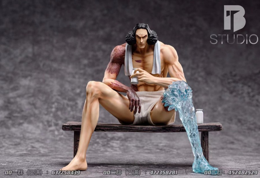 Statues/Figures BT STUDIO One Piece | Bt Studio One Piece: Sitting Pose Series Bathhouse Aokiji [Pre-Order