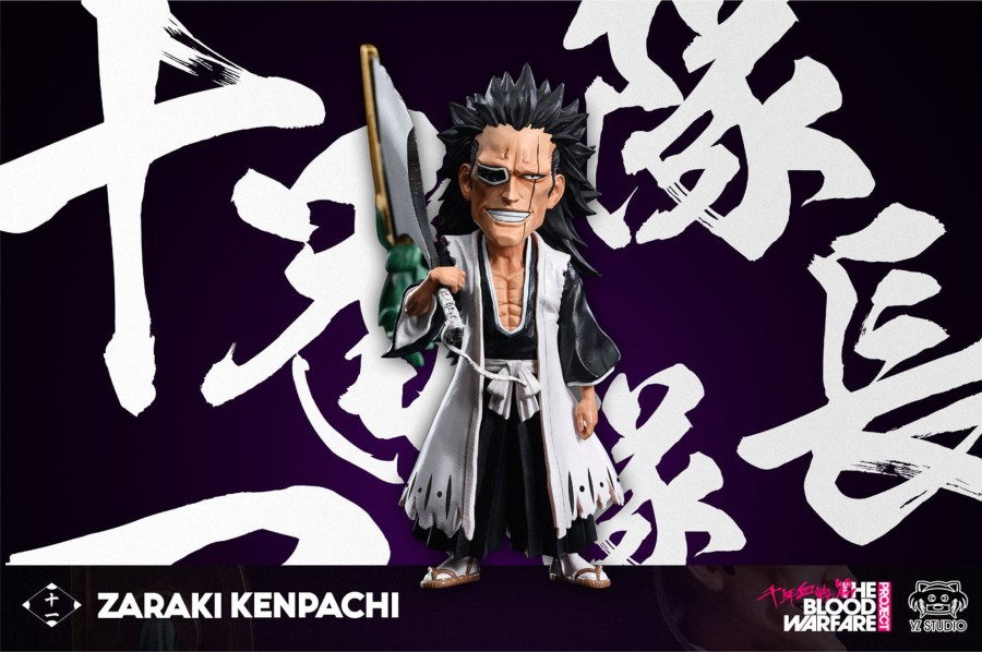 Statues/Figures YZ STUDIO Bleach | Yz Studio Bleach: Thousand-Year Blood War Captain Series 4. Kenpachi