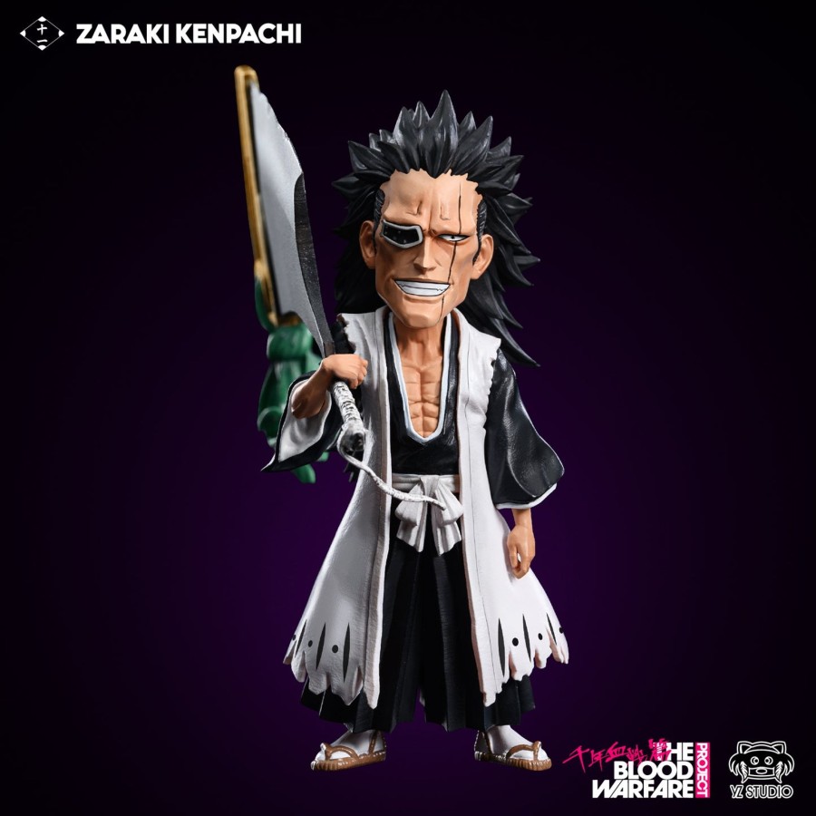 Statues/Figures YZ STUDIO Bleach | Yz Studio Bleach: Thousand-Year Blood War Captain Series 4. Kenpachi