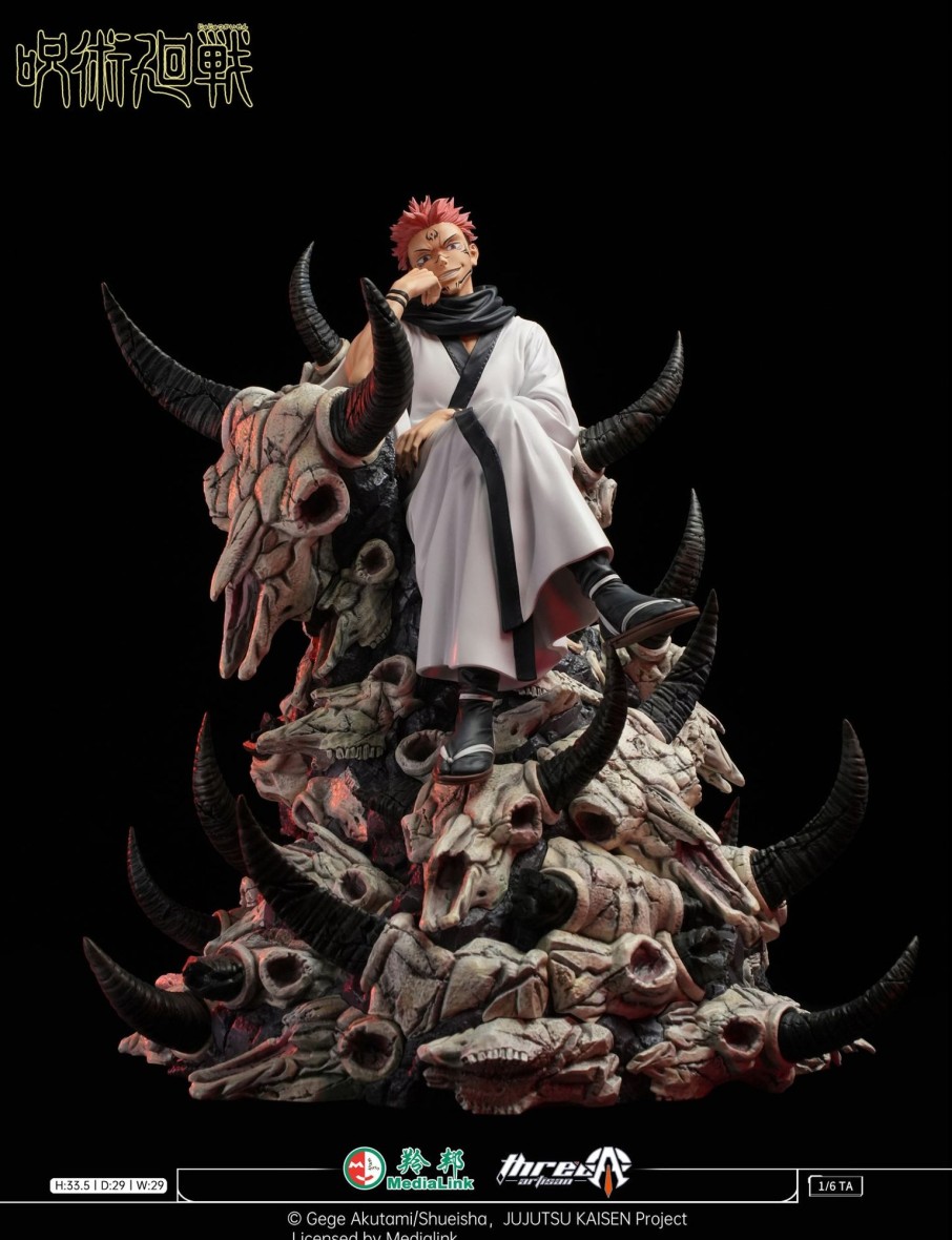 Statues/Figures THREE ARTISAN STUDIO Jujutsu Kaisen | Three Artisan Studio Jujutsu Kaisen: Ryomen Sukuna 1/6 (Licensed) [S