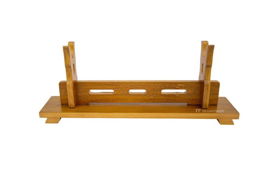 Sword Accessories FF COLLECTIBLES | Premium Single Sword Stand - Bamboo