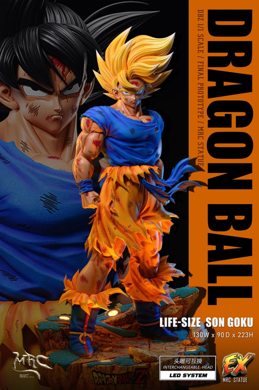 Statues/Figures MRC STUDIO Dragon Ball | Mrc Studio Dragon Ball Z: Goku 1/1 [Pre-Order]