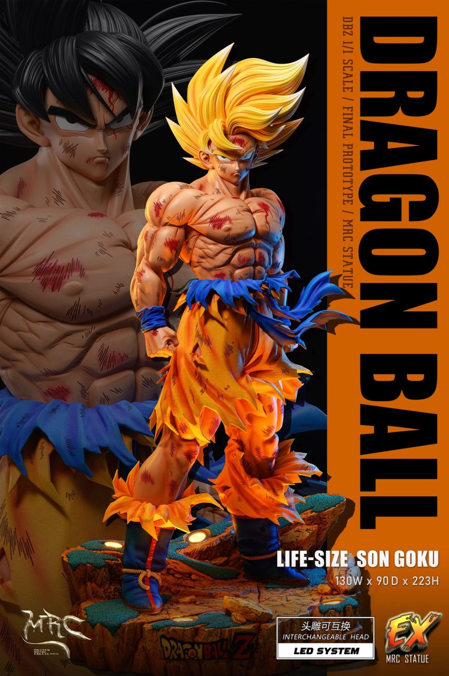 Statues/Figures MRC STUDIO Dragon Ball | Mrc Studio Dragon Ball Z: Goku 1/1 [Pre-Order]