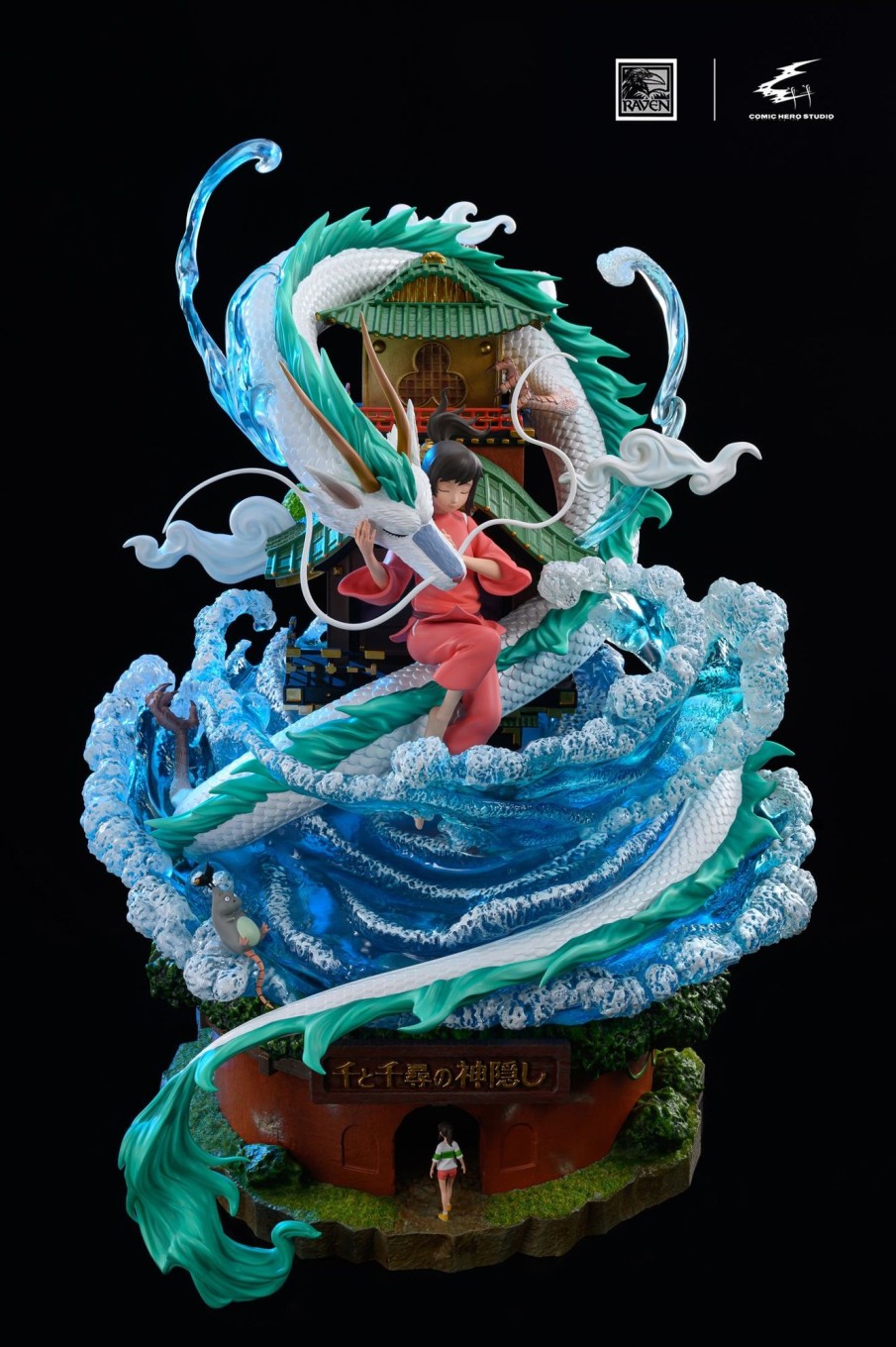 Statues/Figures RAVEN x COMIC HERO STUDIO Studio Ghibli | Raven X Comic Hero Studio Hayao Miyazaki Series: 1. Spirited Away, C