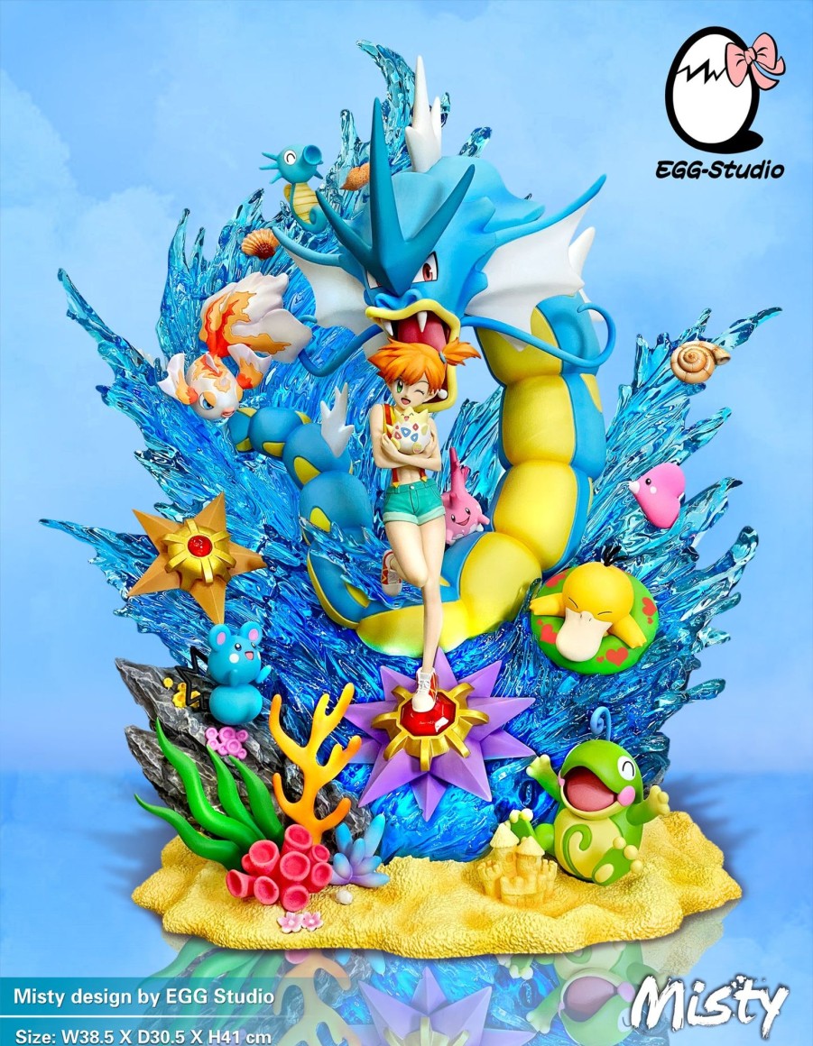 Statues/Figures EGG STUDIO Pokemon | Egg Studio Pokemon: Four Protagonists Series 3. Misty [Pre-Order]