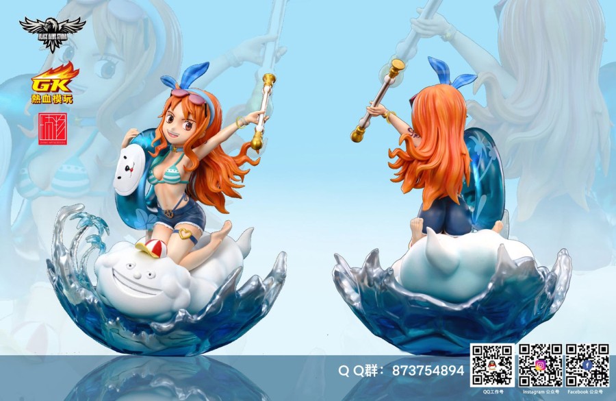 Statues/Figures BLACK HAWK STUDIO One Piece | Black Hawk Studio One Piece: Swimsuit Series 1. Nami [Discontinued]