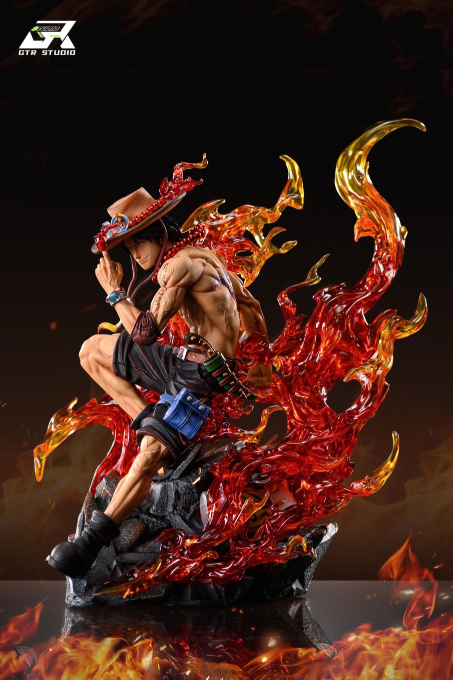 Statues/Figures GTR STUDIO One Piece | Gtr Studio One Piece: Whitebeard Pirates Series 2. Ace [Sold Out]