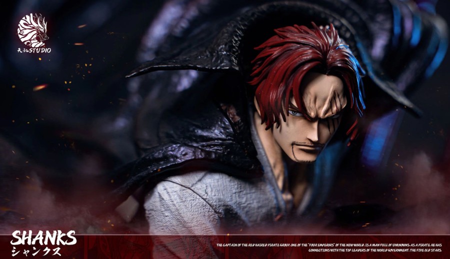 Statues/Figures TIAN JI STUDIO One Piece | Tian Ji Studio One Piece: Divine Departure Red-Haired Shanks [Sold O