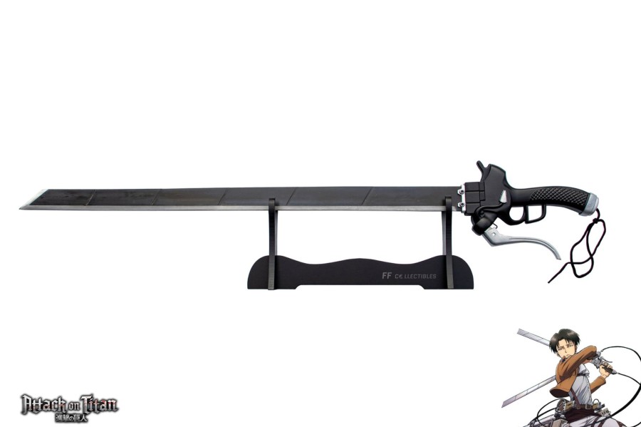 Anime Swords FF COLLECTIBLES | Attack On Titan (Shingeki No Kyojin) - 3D Maneuver Gear Sword (With Fr