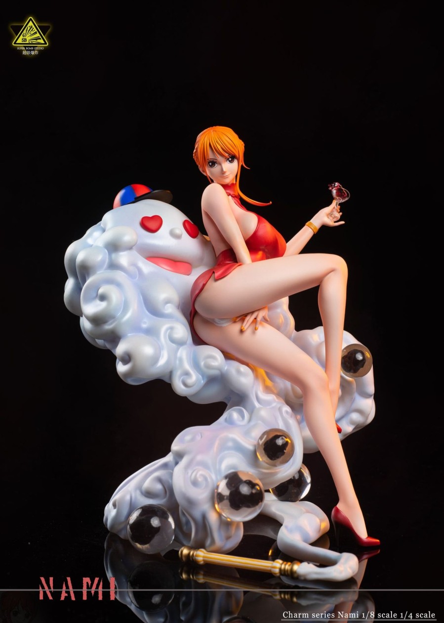 Statues/Figures SUPER BOMB STUDIO One Piece | Super Bomb Studio One Piece: Charm Series 2. Nami (18+) [Pre-Order]