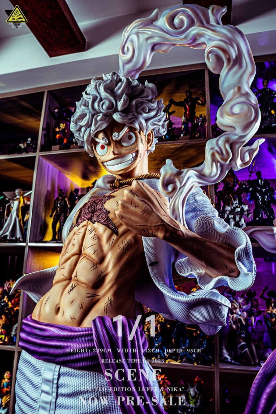 Statues/Figures SUPER BOMB STUDIO One Piece | Super Bomb Studio One Piece: Nika Luffy 1/1 [Sold Out]