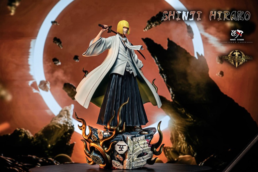 Statues/Figures NIREN x I.W STUDIO Bleach | Niren X I.W Studio Bleach: Tybw Gotei 13 Series 4. Shinji Hirako [Pr