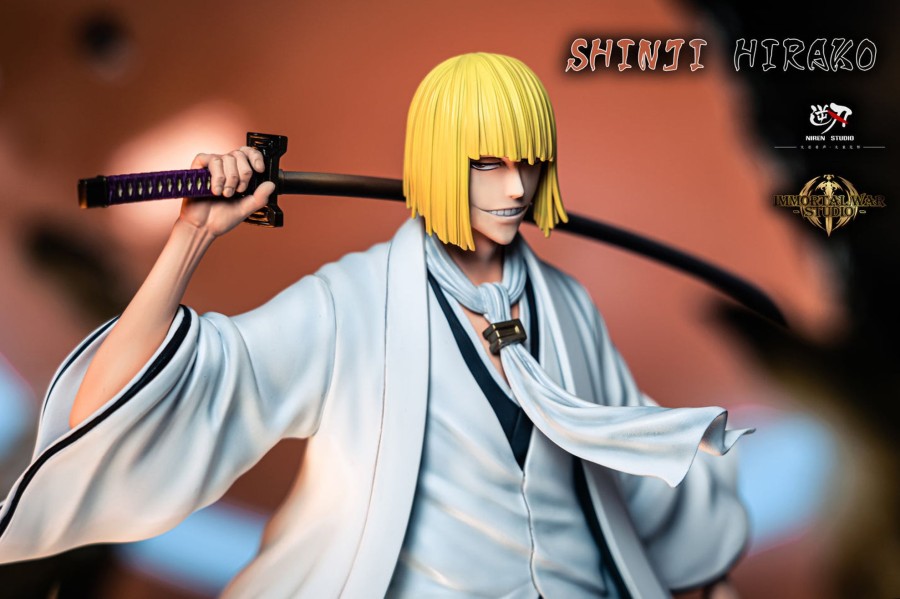 Statues/Figures NIREN x I.W STUDIO Bleach | Niren X I.W Studio Bleach: Tybw Gotei 13 Series 4. Shinji Hirako [Pr