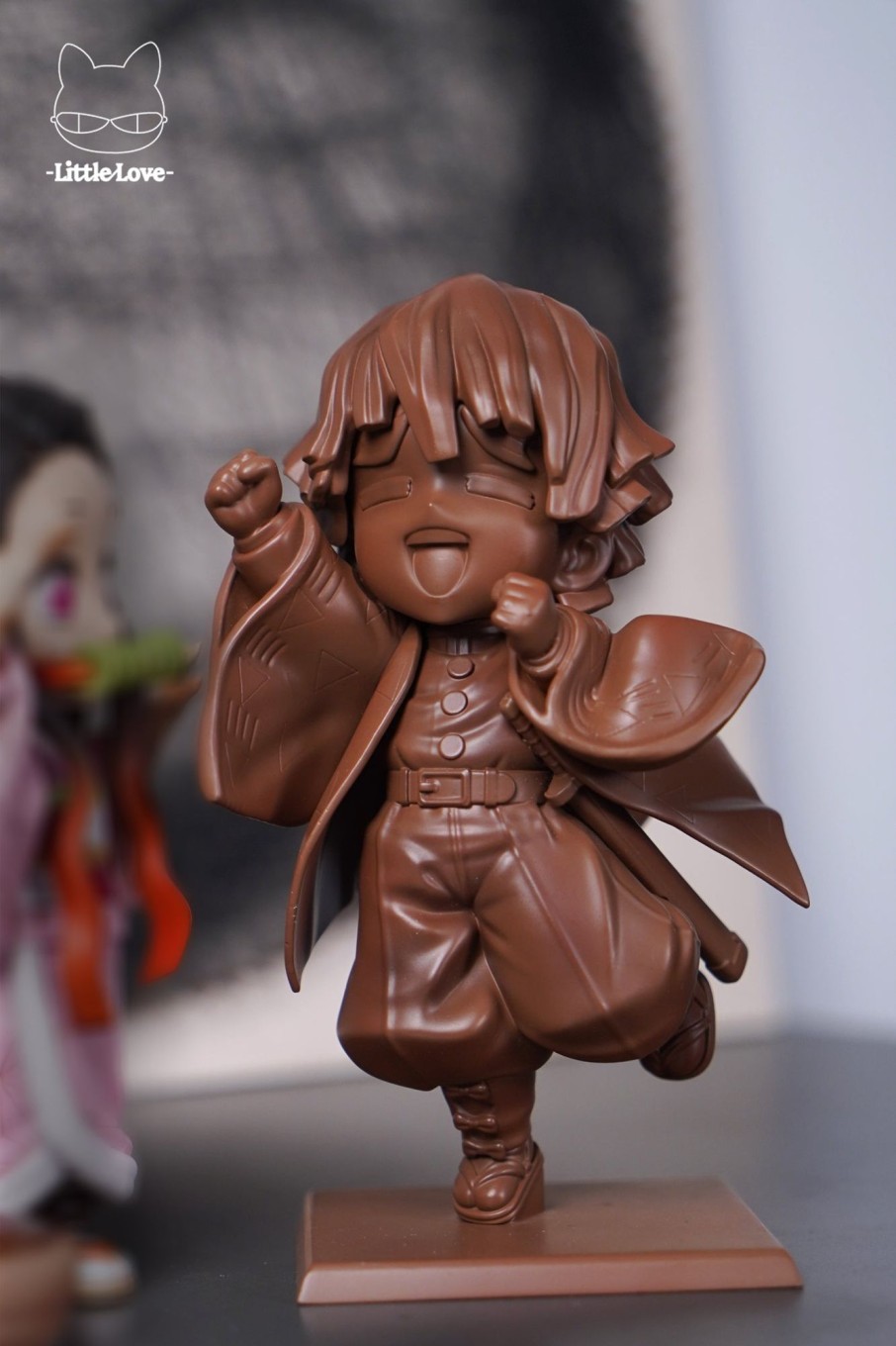 Statues/Figures LITTLE LOVE STUDIO Demon Slayer | Little Love Studio Demon Slayer: True Love, Nezuko And Chocolate Zen