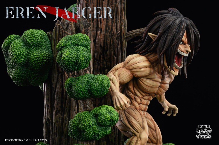 Statues/Figures YZ STUDIO Attack On Titan | Yz Studio Attack On Titan: Nine Titans Series 1. Eren Yeager [Sold O