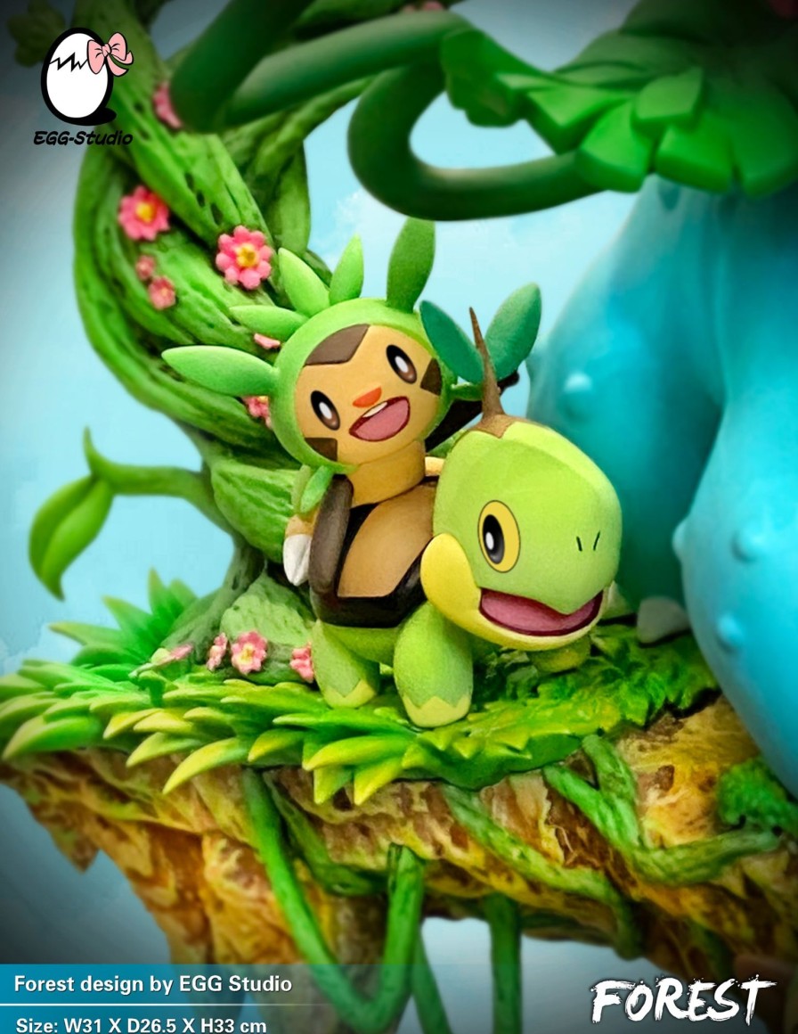 Statues/Figures EGG STUDIO Pokemon | Egg Studio Pokemon: Grass-Type Pokemon, Venusaur Forest [Pre-Order]