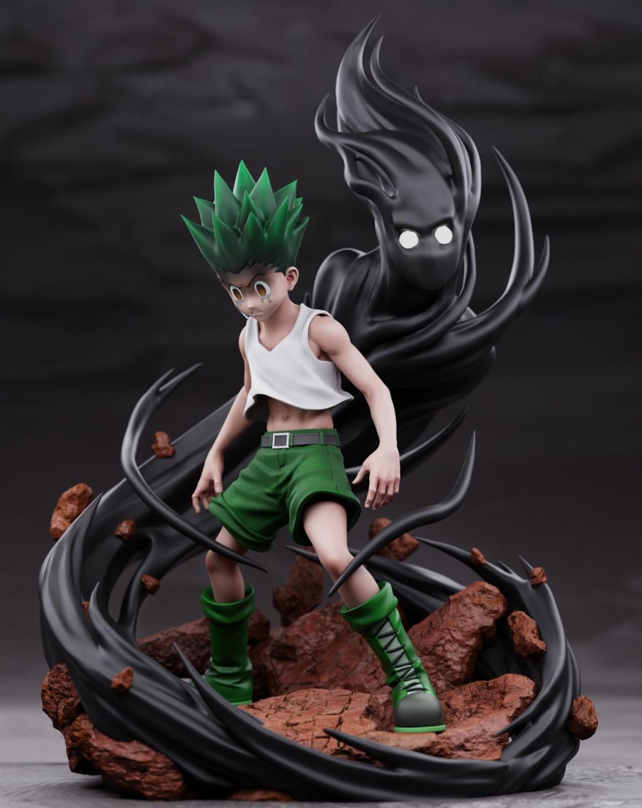 Statues/Figures HEROE COLLECTIBLES Hunter X Hunter | Heroe Collectibles Studio Hunter X Hunter: Gon Freecss [Pre-Order]