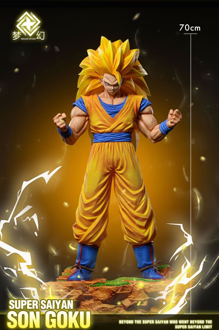 Statues/Figures DREAM STUDIO Dragon Ball | Dream Studio Dragon Ball Z: Super Saiyan 3 Goku [Pre-Order]