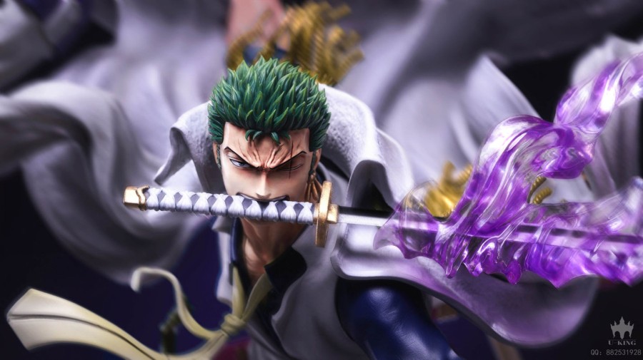 Statues/Figures U-KING STUDIO One Piece | U-King Studio One Piece: Admiral Roronoa Zoro [Sold Out]