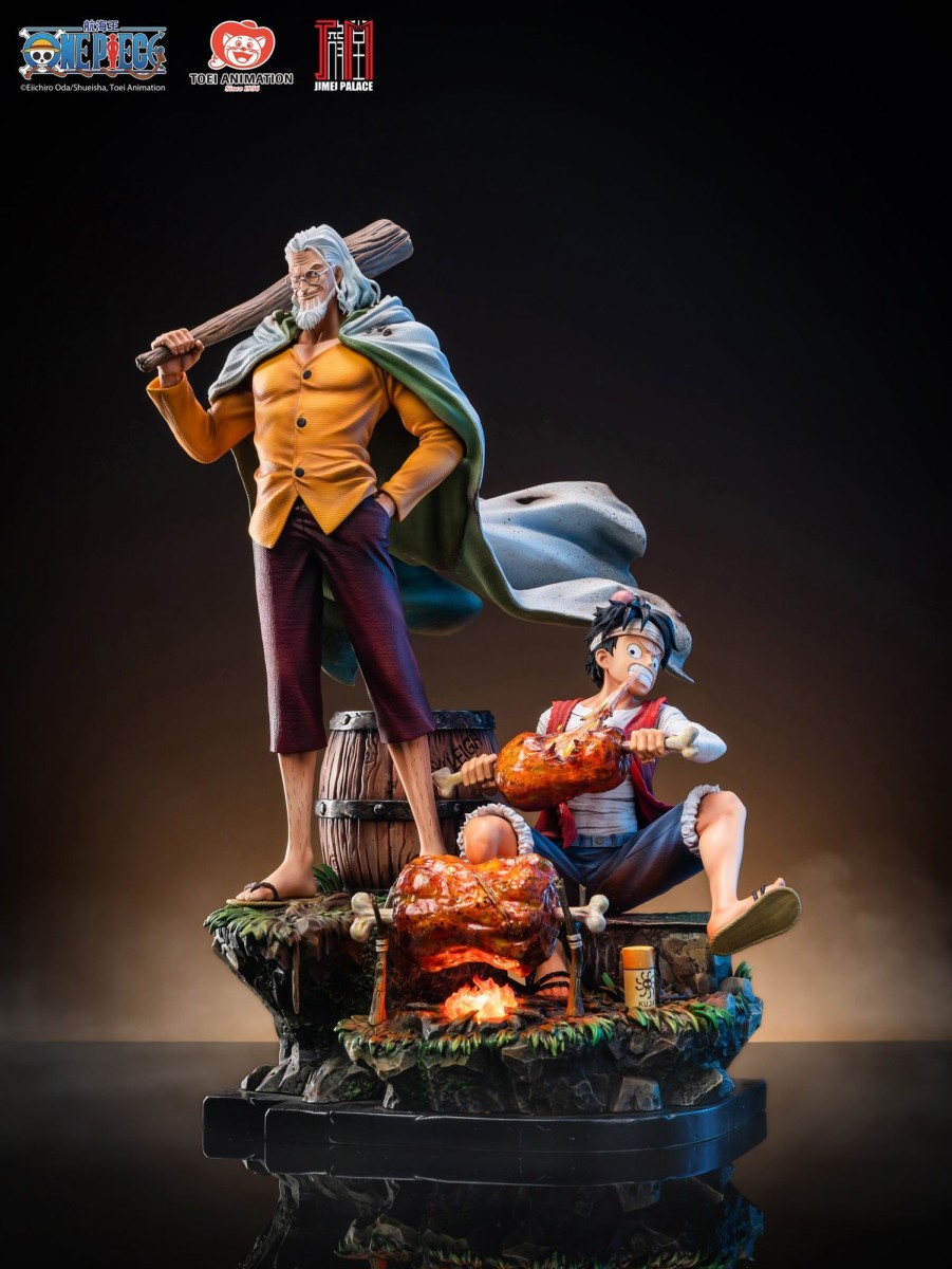 Statues/Figures JIMEI PALACE One Piece | Jimei Palace Studio One Piece: Mini Statue Series, Luffy And Rayleig