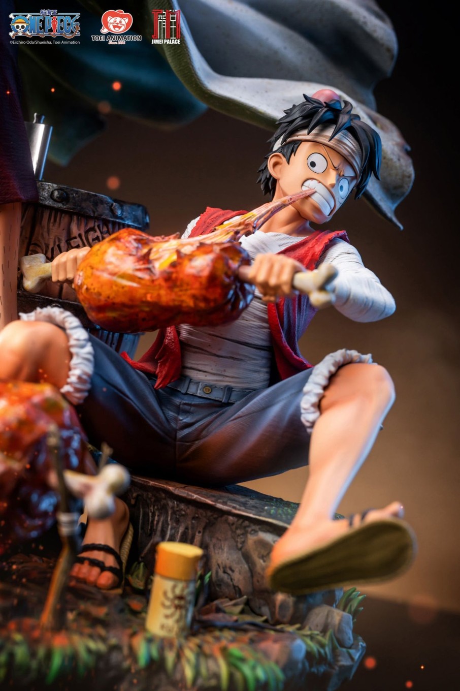 Statues/Figures JIMEI PALACE One Piece | Jimei Palace Studio One Piece: Mini Statue Series, Luffy And Rayleig