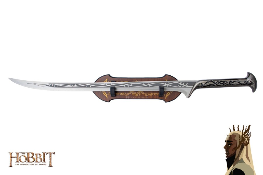 Movie Collectibles FF COLLECTIBLES | The Hobbit (Lotr) - The Sword Of The Elven King, Thranduil (With Free