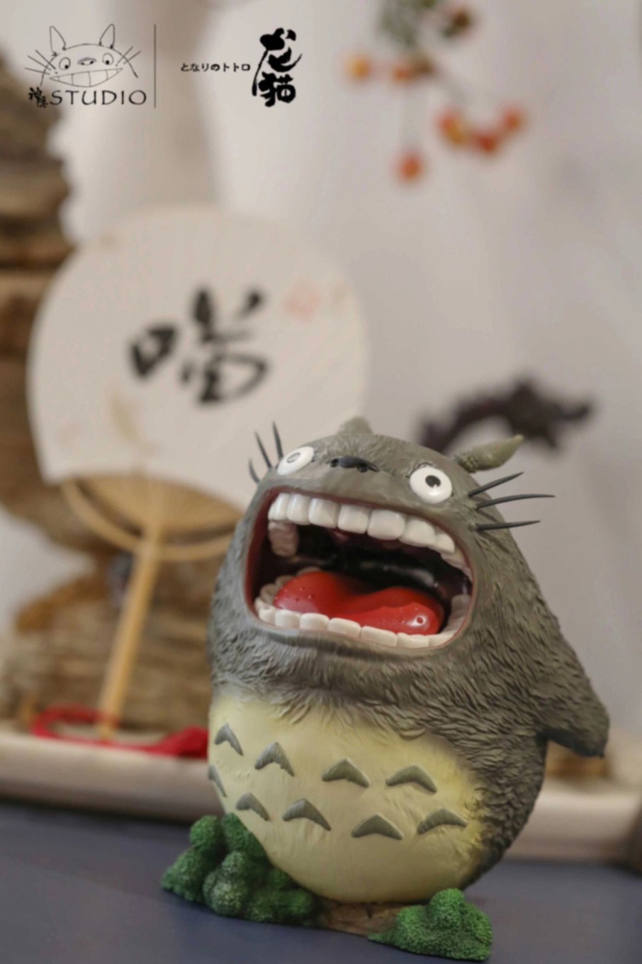 Statues/Figures SHEN YIN STUDIO Studio Ghibli | Shen Yin Studio My Neighbor Totoro: Handheld Series 2. Totoro [In St