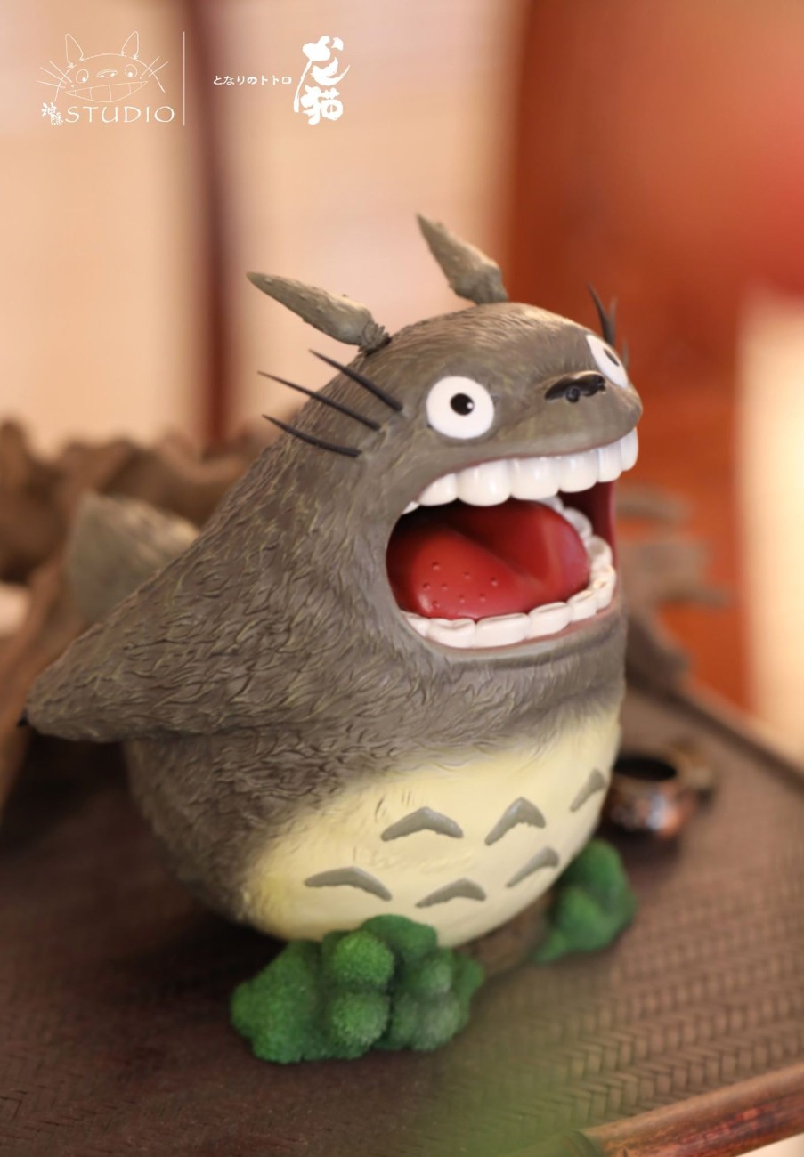 Statues/Figures SHEN YIN STUDIO Studio Ghibli | Shen Yin Studio My Neighbor Totoro: Handheld Series 2. Totoro [In St