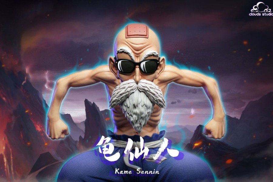 Statues/Figures CLOUDS STUDIO Dragon Ball | Clouds Studio Dragon Ball Z: Master Roshi [In Stock]