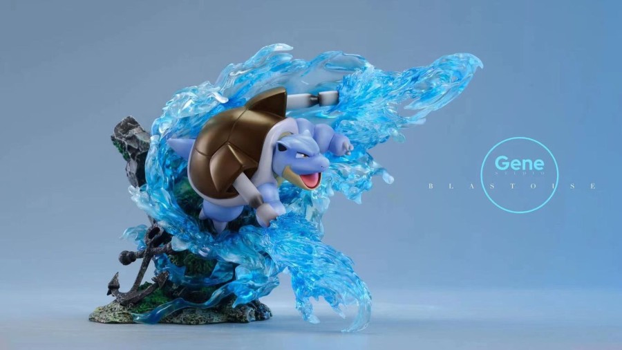 Statues/Figures GENE STUDIO Pokemon | Gene Studio Pokemon: Crystal Series 3. Blastoise [Sold Out]