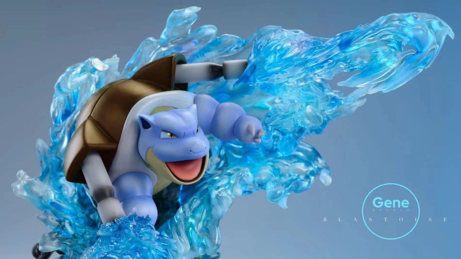 Statues/Figures GENE STUDIO Pokemon | Gene Studio Pokemon: Crystal Series 3. Blastoise [Sold Out]