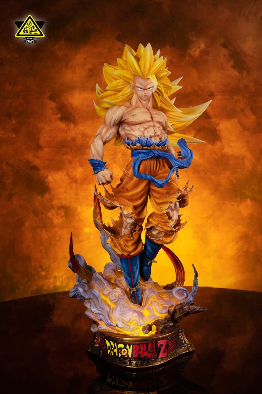 Statues/Figures SUPER BOMB STUDIO Dragon Ball | Super Bomb Studio Dragon Ball Z: Super Saiyan 3 Goku [In Stock]