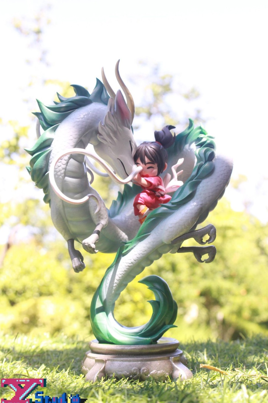 Statues/Figures TY STUDIO Studio Ghibli | Ty Studio Spirited Away: Chihiro And Haku [Sold Out]