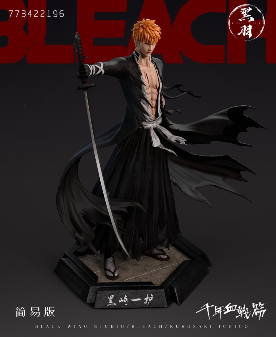 Statues/Figures BLACK WING STUDIO Bleach | Black Wing Studio Bleach: Thousand-Year Blood War Ichigo Kurosaki [I