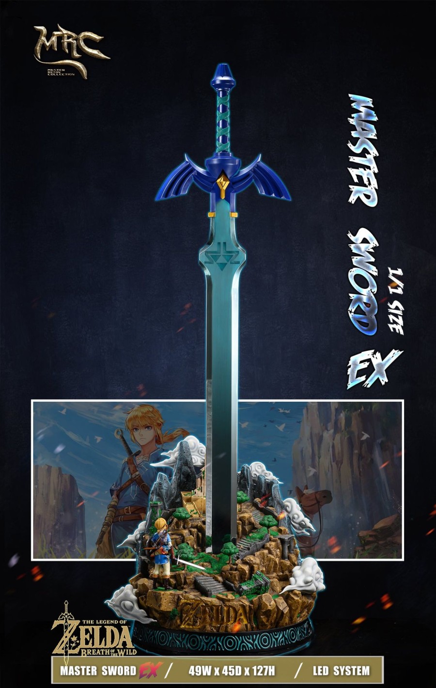 Games Swords MRC STUDIO | Mrc Studio The Legend Of Zelda: The Master Sword [Pre-Order]