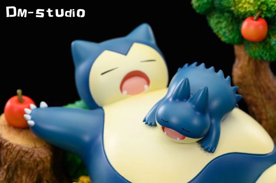 Statues/Figures DM STUDIO Pokemon | Dm Studio Pokemon: Sleeping Combination Series 10. Snorlax Family [I