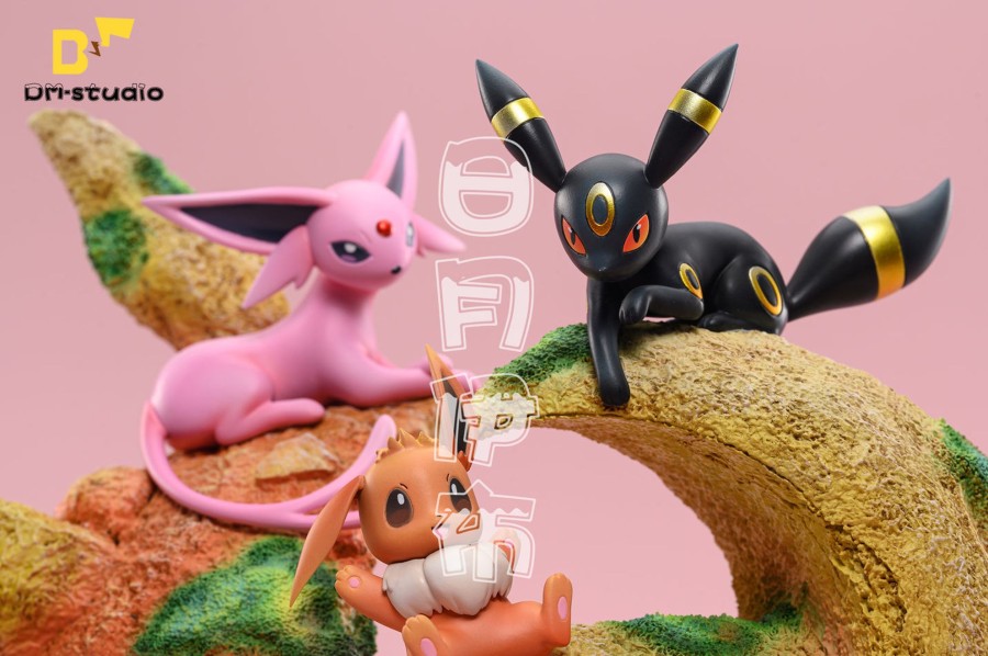 Statues/Figures DM STUDIO Pokemon | Dm Studio Pokemon: Eevee Family Combination Series 3. Eevee, Umbreon