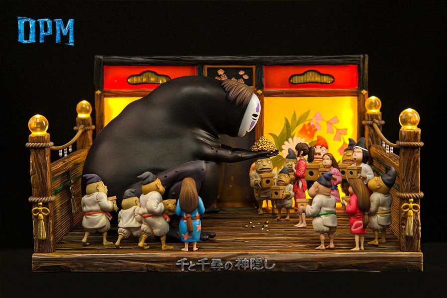 Statues/Figures OPM STUDIO Studio Ghibli | Opm Studio Hayao Miyazaki Small Scene Series: 2. Spirited Away [Pre-