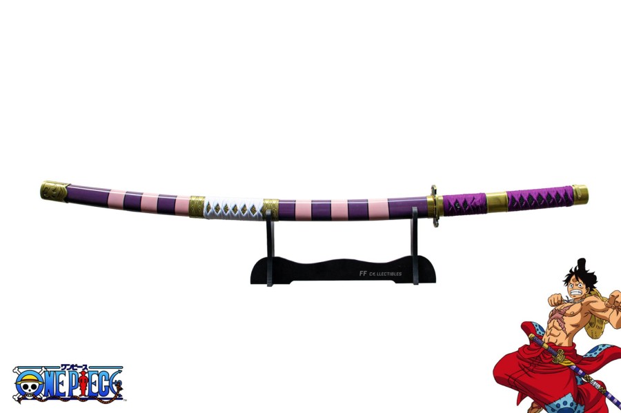 Anime Swords FF COLLECTIBLES | One Piece Nidai Kitetsu, The Sword Of Tenguyama Hitetsu (W Free Swor