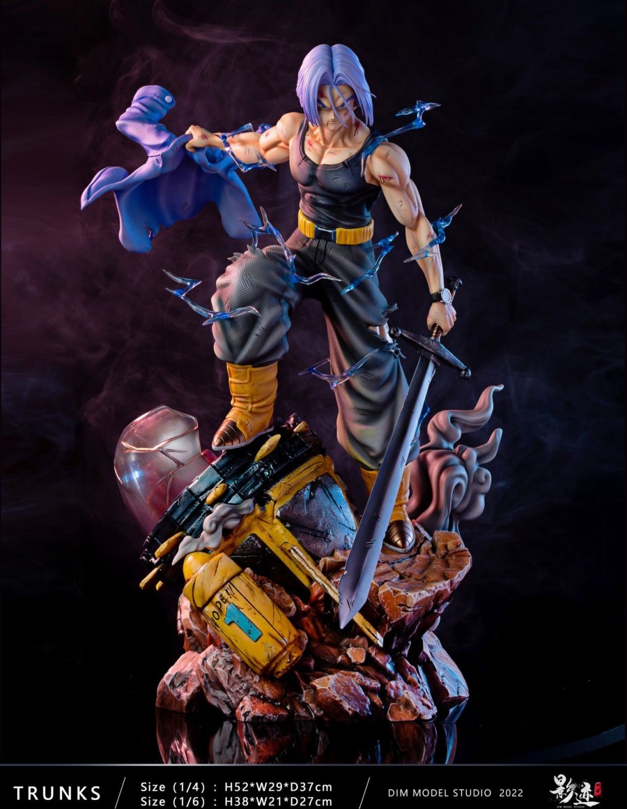 Statues/Figures DIM MODEL STUDIO Dragon Ball | Dim Model Studio Dragon Ball Z: Future Trunks [In Stock]