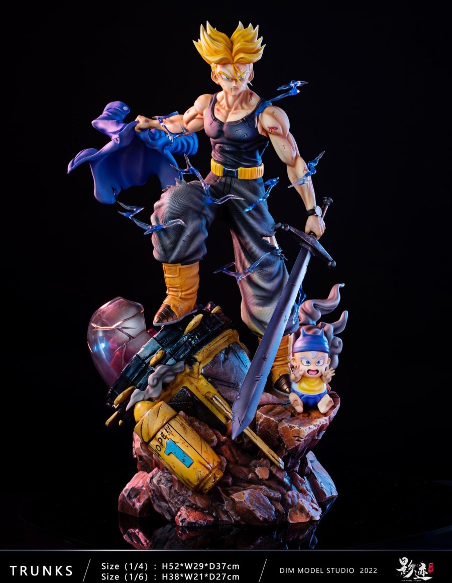 Statues/Figures DIM MODEL STUDIO Dragon Ball | Dim Model Studio Dragon Ball Z: Future Trunks [In Stock]