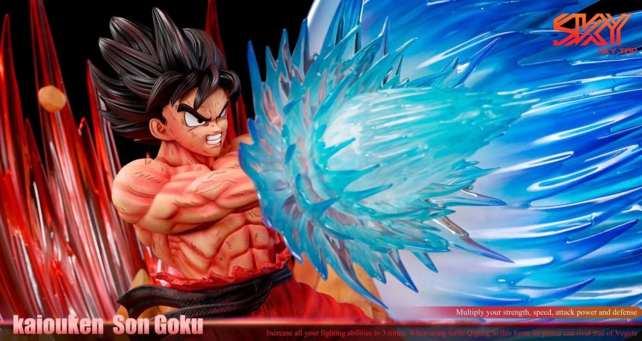 Statues/Figures SKY TOP STUDIO Dragon Ball | Sky Top Studio Dragon Ball Z: Goku'S Kamehameha Vs Vegeta'S Galick G